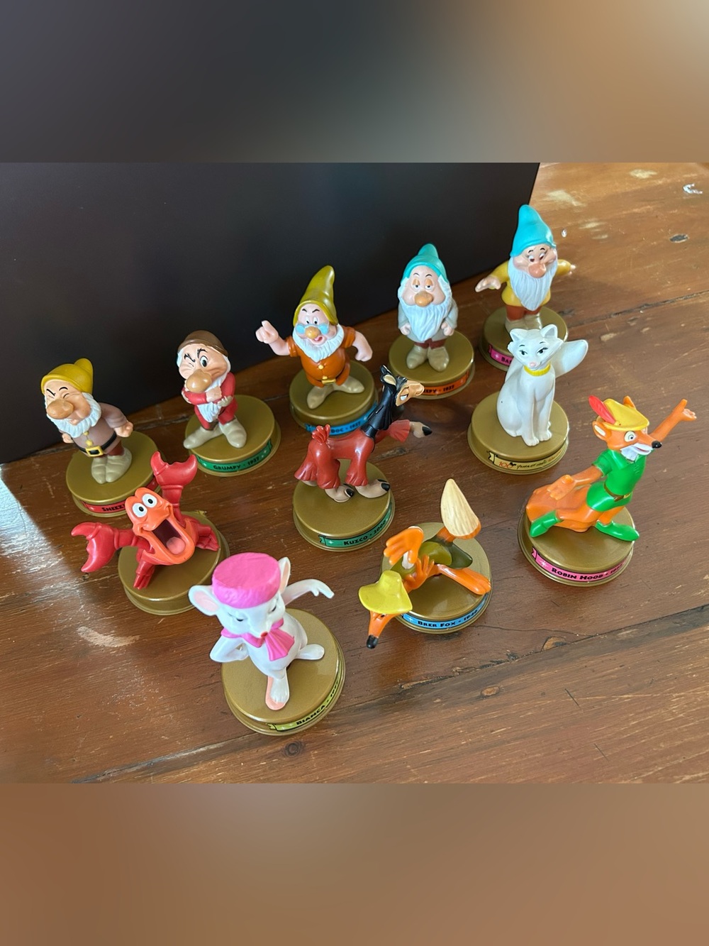 Lot of 11: 2002 McDonald's Happy Meal "100 Years of Magic" toy character